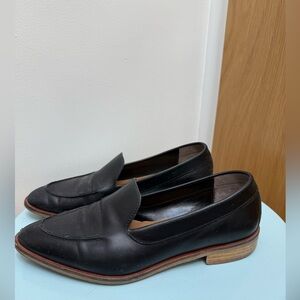Everlane black leather loafers 6.5W